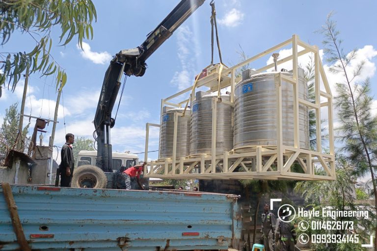 Machine Delivery for Multi Purpose Liquid Products Mixer line. 📞011462617, 📞0993934145 #Hayle_engineering #Mixer_Machine