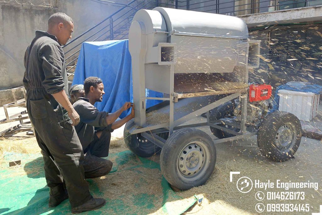 የጤፍ ፣ የገብስ እና የስንዴ መውቂያ ማሽን| Teff, Wheat and Barley Thresher Machine