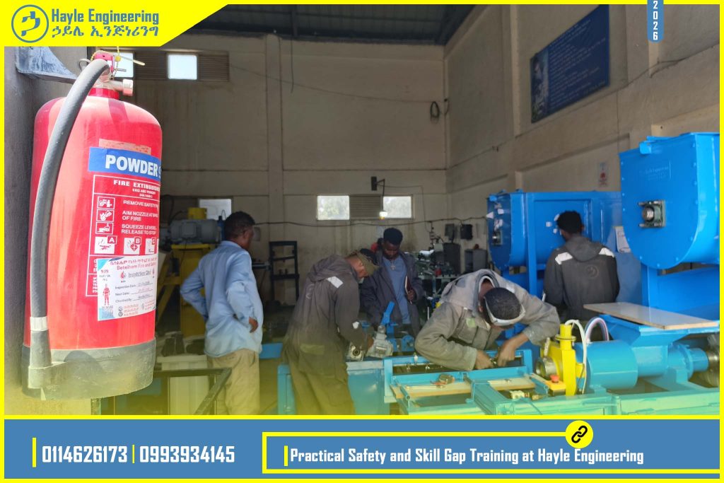 Practical Safety and Skill Gap Training at   Hayle Engineering